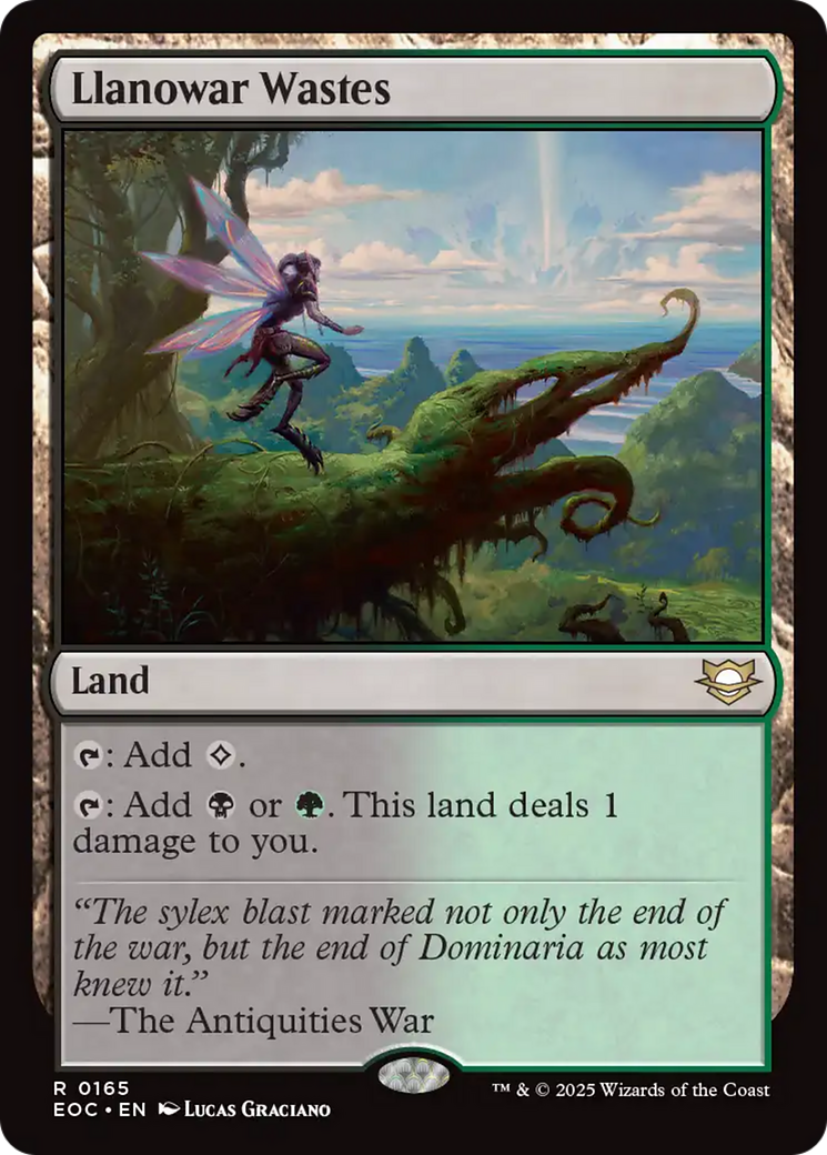 Llanowar Wastes [Edge of Eternities Commander] | Eastridge Sports Cards & Games
