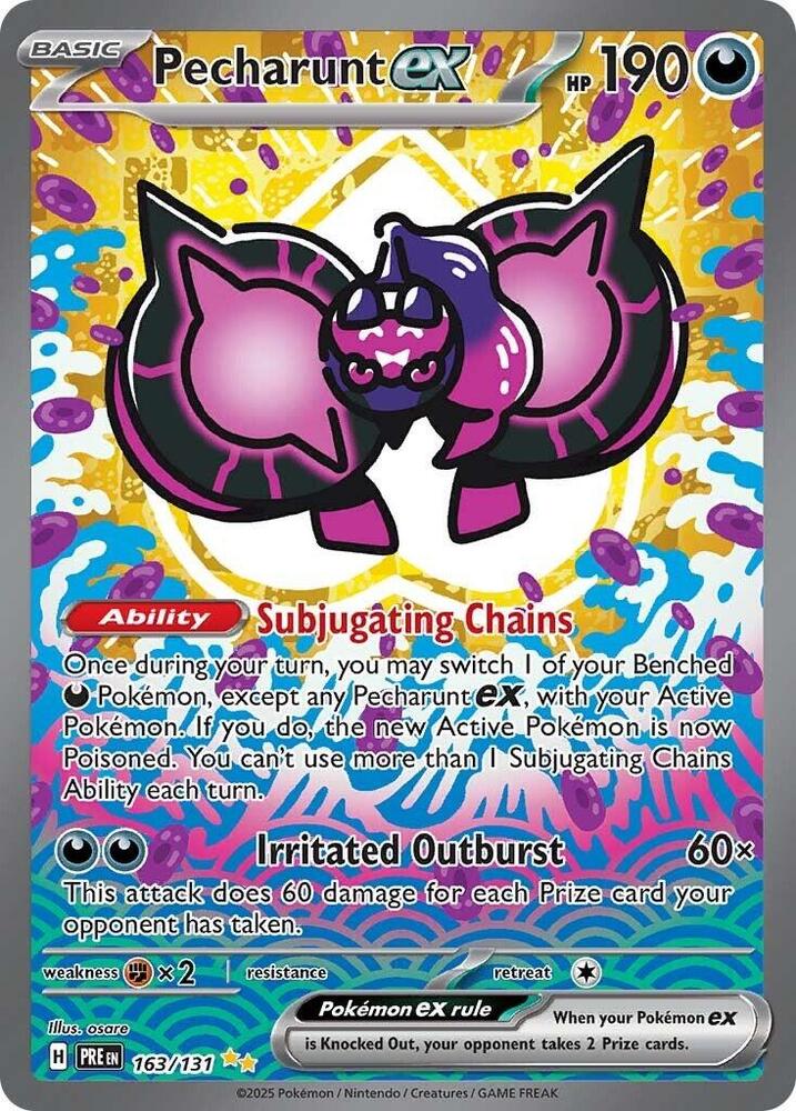 Pecharunt ex (163/131) [Scarlet & Violet: Prismatic Evolutions] | Eastridge Sports Cards & Games