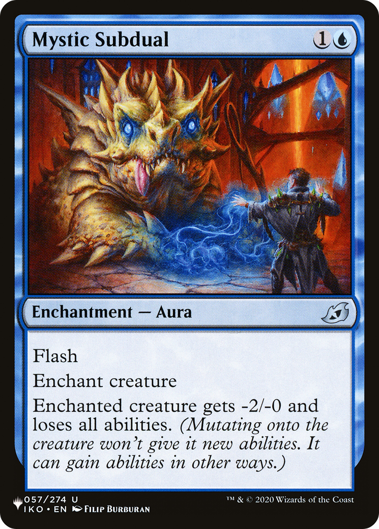 Mystic Subdual [The List] | Eastridge Sports Cards & Games