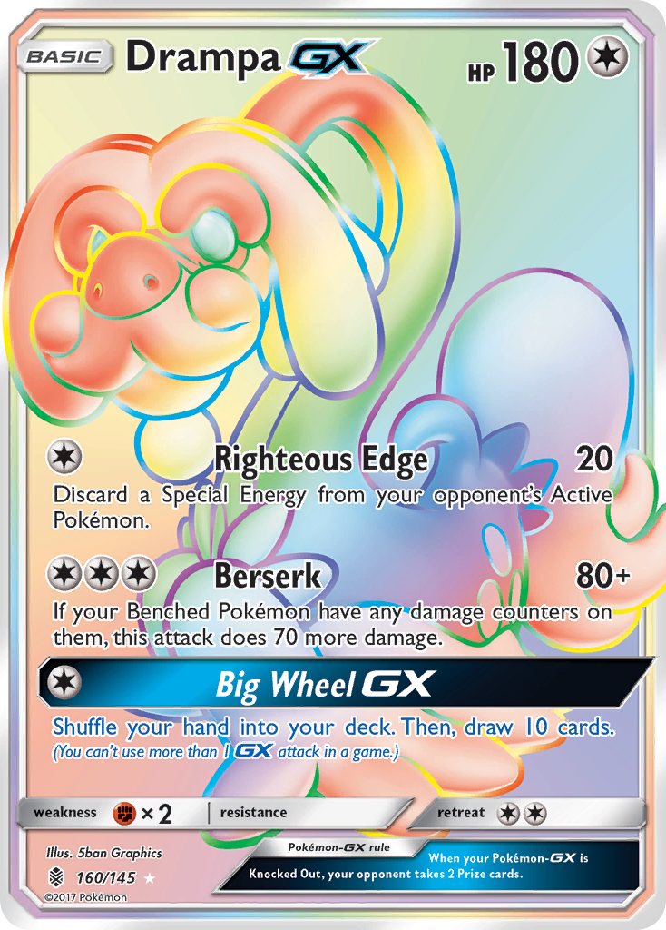 Drampa GX (160/145) [Sun & Moon: Guardians Rising] | Eastridge Sports Cards & Games