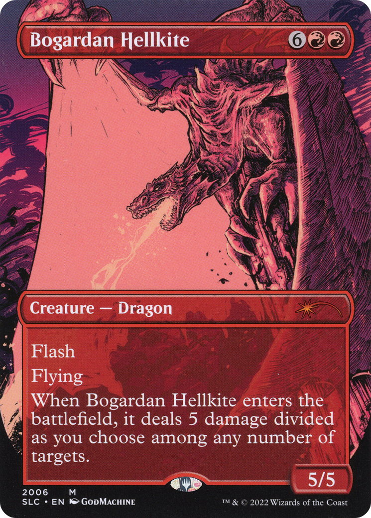 Bogardan Hellkite (Borderless) [Secret Lair Countdown Kit] | Eastridge Sports Cards & Games