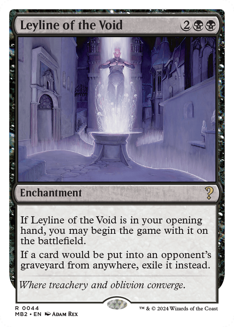 Leyline of the Void (White Border) [Mystery Booster 2] | Eastridge Sports Cards & Games