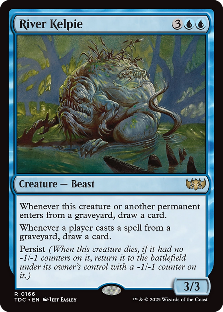 River Kelpie [Tarkir: Dragonstorm Commander] | Eastridge Sports Cards & Games