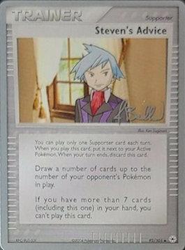 Steven's Advice (92/101) (Eeveelutions - Jimmy Ballard) [World Championships 2006] | Eastridge Sports Cards & Games