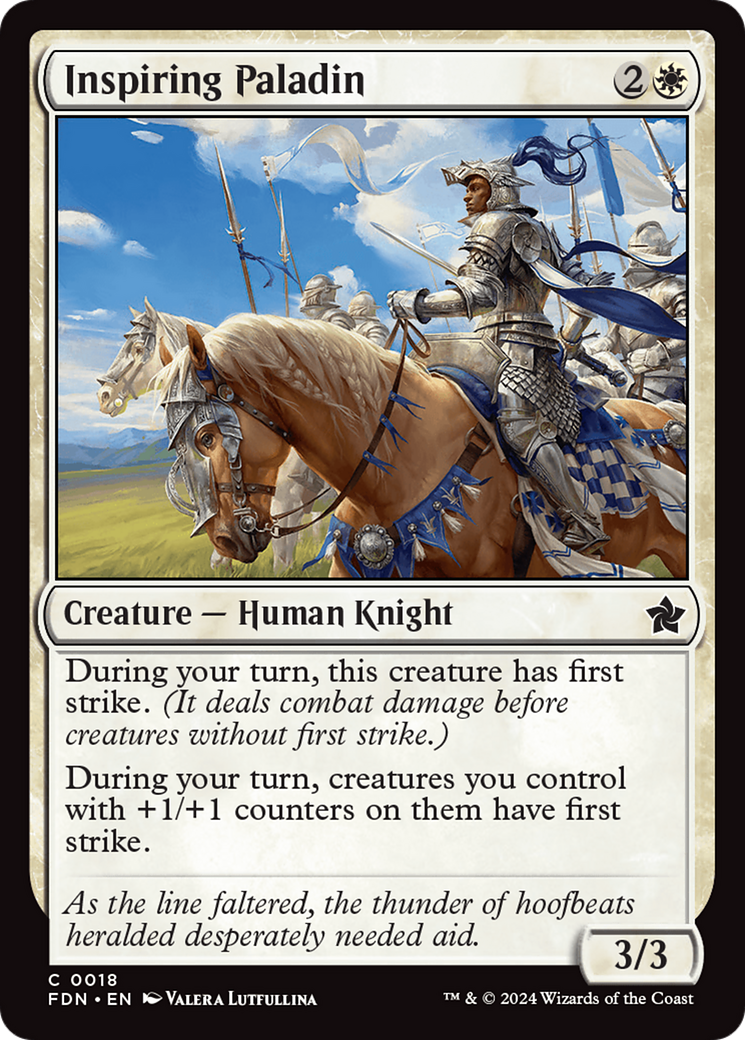 Inspiring Paladin [Foundations] | Eastridge Sports Cards & Games