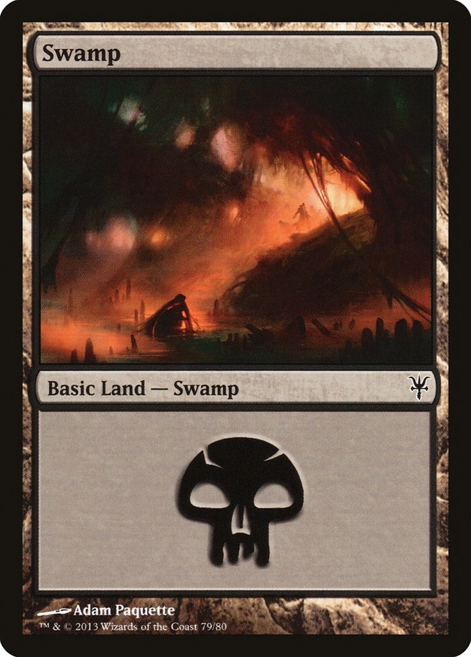 Swamp (79) [Duel Decks: Sorin vs. Tibalt] | Eastridge Sports Cards & Games