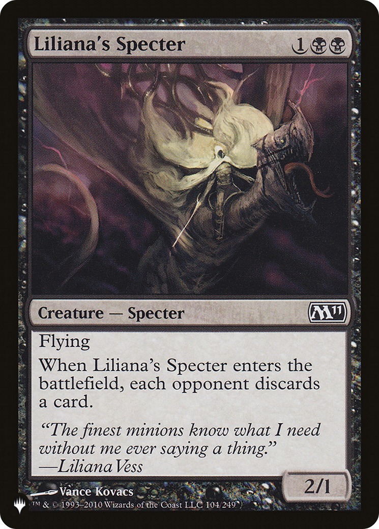 Liliana's Specter [The List Reprints] | Eastridge Sports Cards & Games