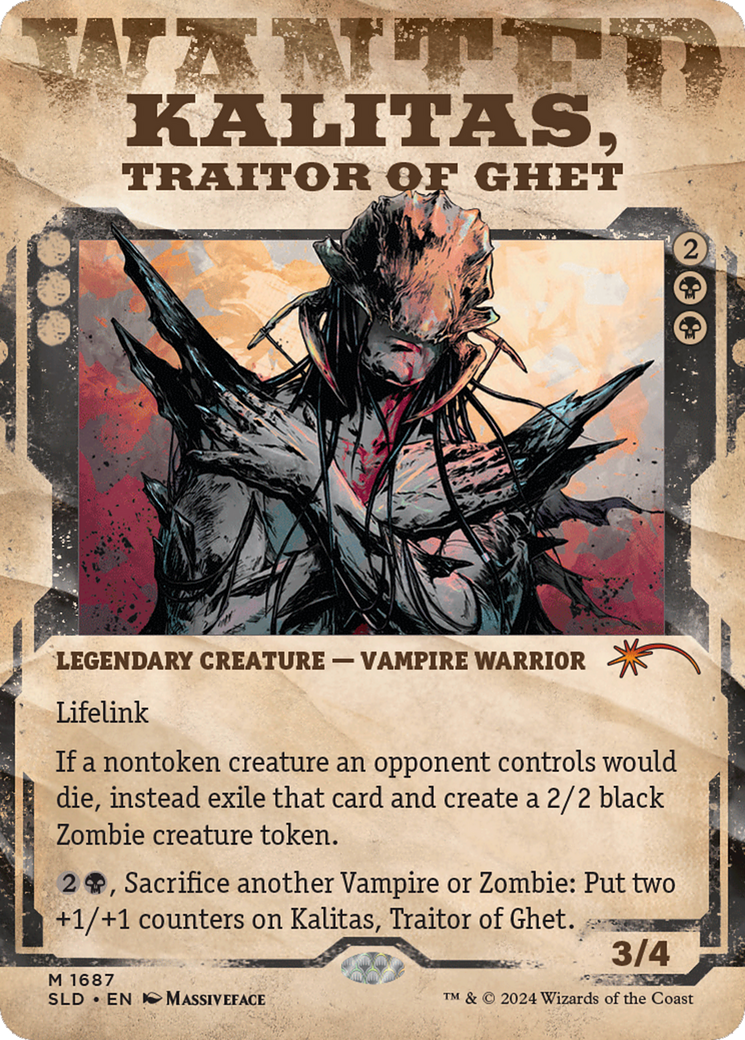 Kalitas, Traitor of Ghet [Secret Lair Drop Series] | Eastridge Sports Cards & Games