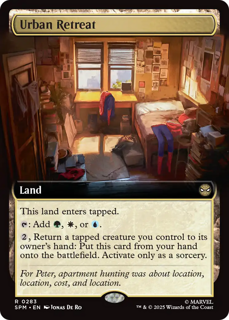 Urban Retreat (Extended Art) [Marvel's Spider-Man] | Eastridge Sports Cards & Games