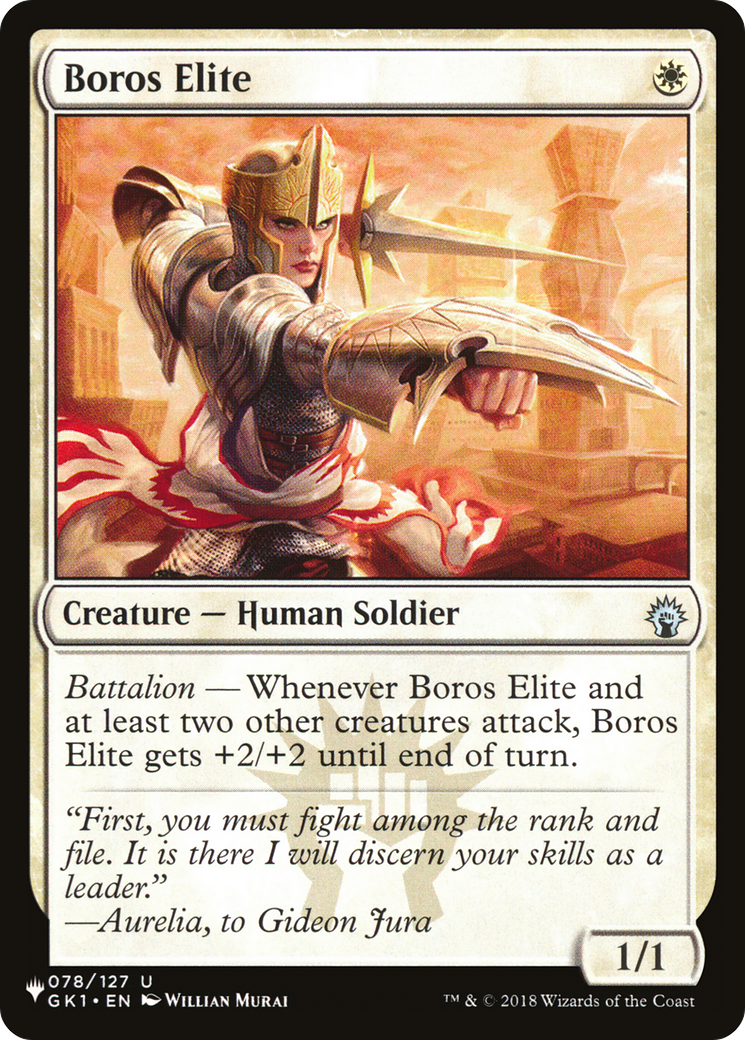 Boros Elite [The List] | Eastridge Sports Cards & Games