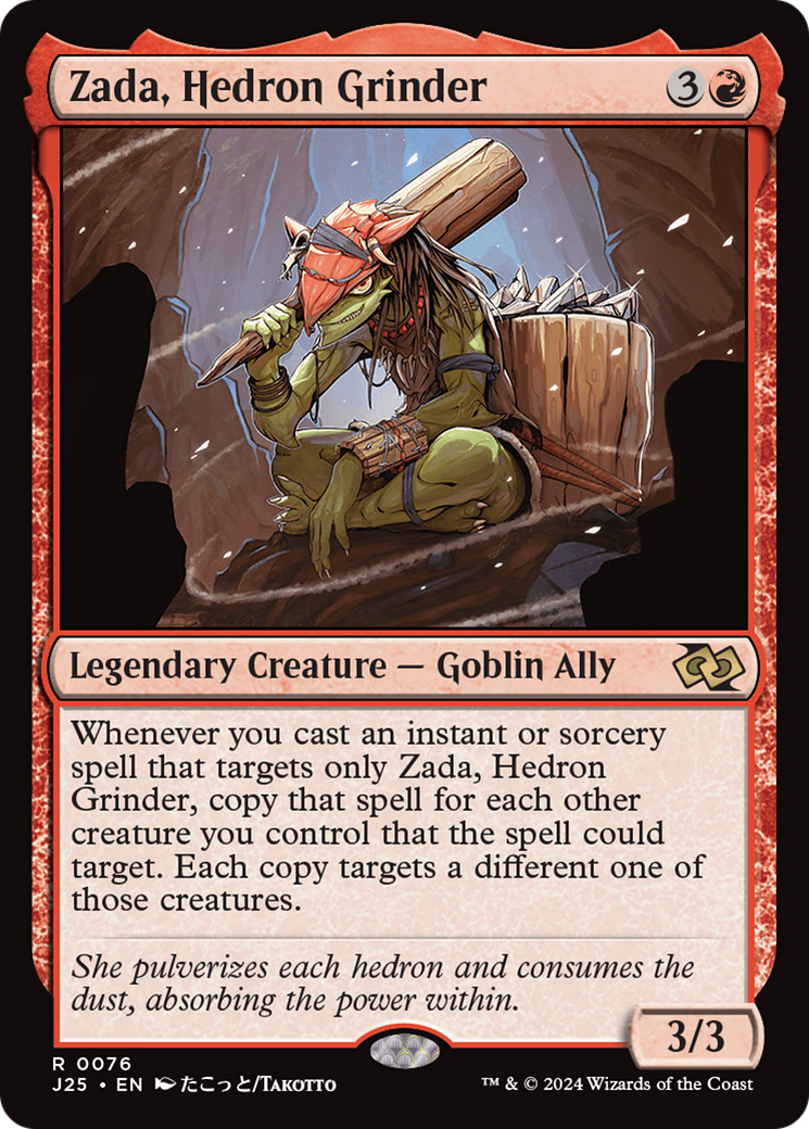 Zada, Hedron Grinder (Anime) [Foundations Jumpstart] | Eastridge Sports Cards & Games