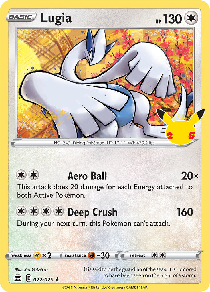 Lugia (022/025) [Celebrations: 25th Anniversary] | Eastridge Sports Cards & Games