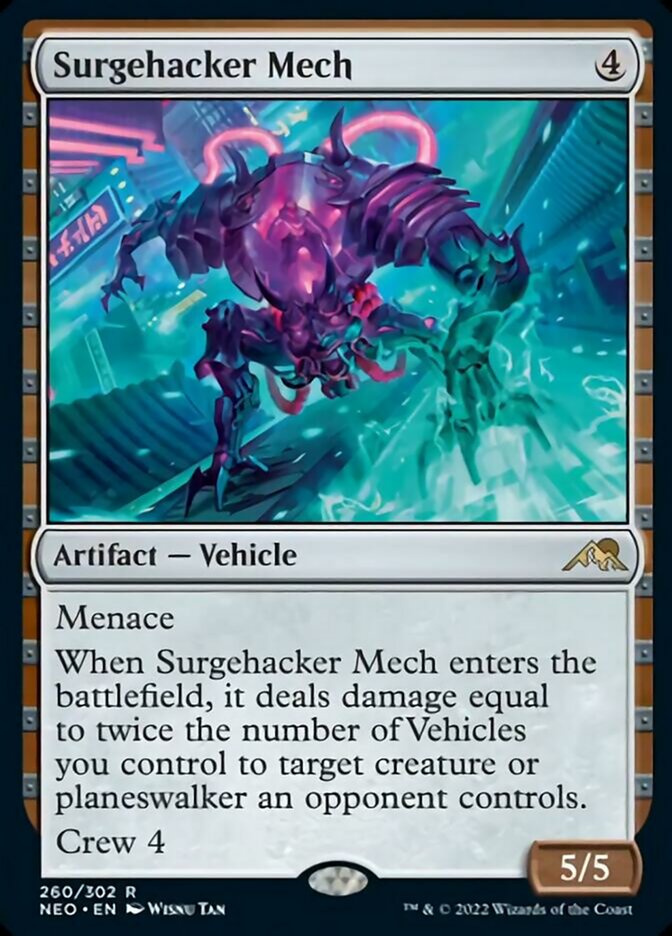 Surgehacker Mech [Kamigawa: Neon Dynasty] | Eastridge Sports Cards & Games