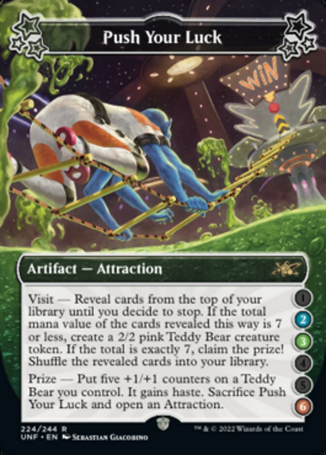 Push Your Luck (2-3-6) [Unfinity] | Eastridge Sports Cards & Games