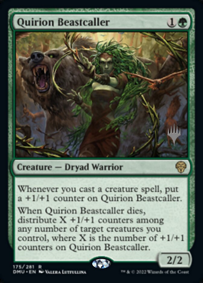 Quirion Beastcaller (Promo Pack) [Dominaria United Promos] | Eastridge Sports Cards & Games