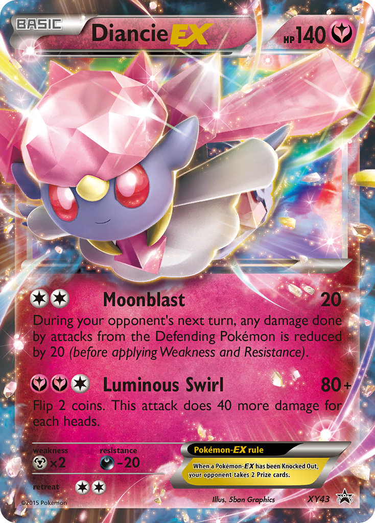 Diancie EX (XY43) [XY: Black Star Promos] | Eastridge Sports Cards & Games