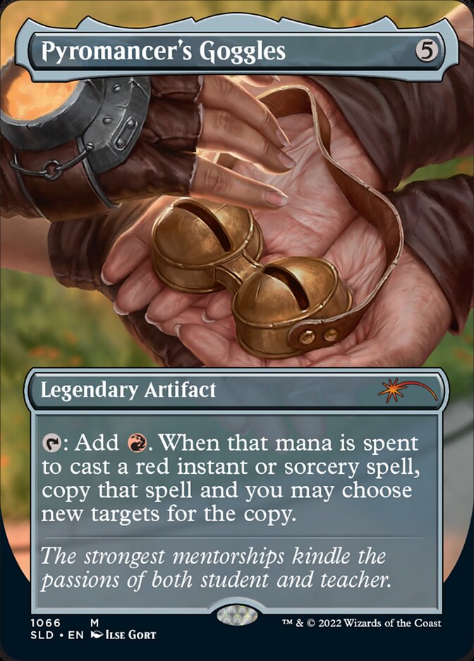 Pyromancer's Goggles (Borderless) [Secret Lair Drop Series] | Eastridge Sports Cards & Games