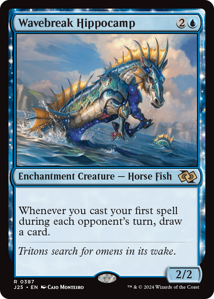 Wavebreak Hippocamp [Foundations Jumpstart] | Eastridge Sports Cards & Games