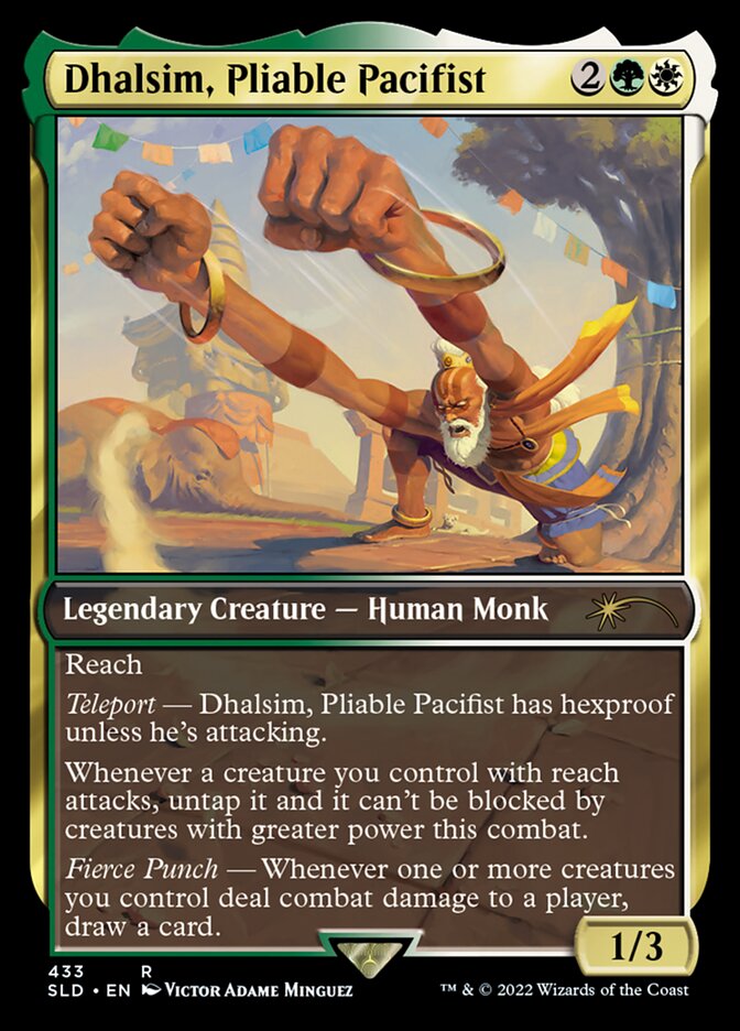 Dhalsim, Pliable Pacifist [Secret Lair Drop Series] | Eastridge Sports Cards & Games