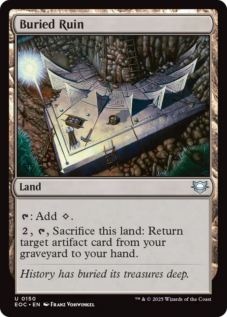 Buried Ruin [Edge of Eternities Commander] | Eastridge Sports Cards & Games