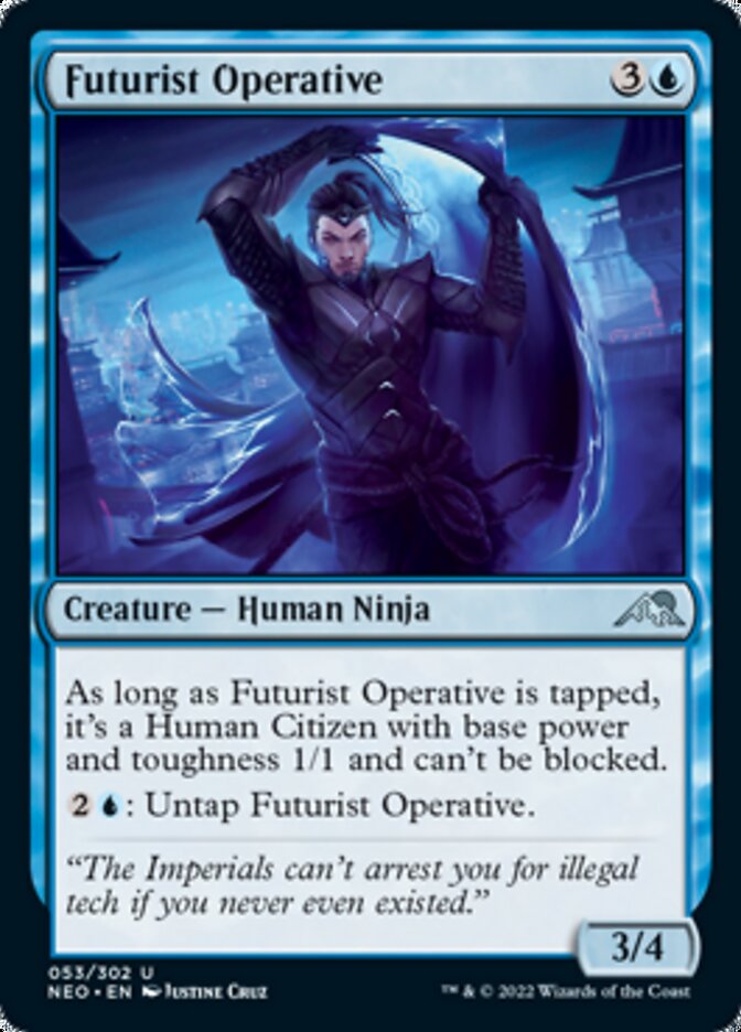 Futurist Operative [Kamigawa: Neon Dynasty] | Eastridge Sports Cards & Games