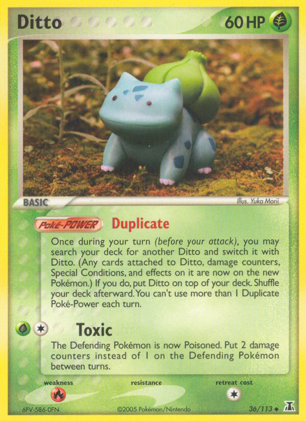 Ditto (36/113) [EX: Delta Species] | Eastridge Sports Cards & Games