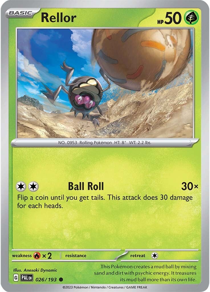 Rellor (026/193) [Scarlet & Violet: Paldea Evolved] | Eastridge Sports Cards & Games