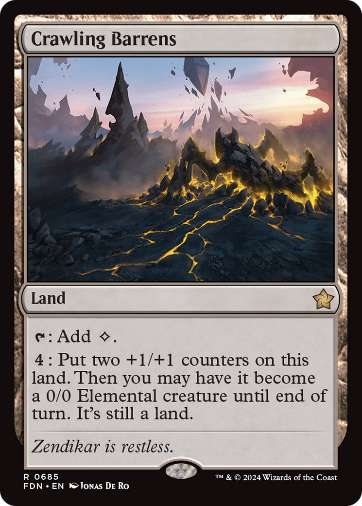 Crawling Barrens [Foundations] | Eastridge Sports Cards & Games