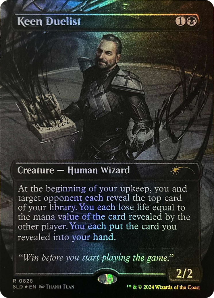 Keen Duelist (Rainbow Foil) [Secret Lair Drop Series] | Eastridge Sports Cards & Games