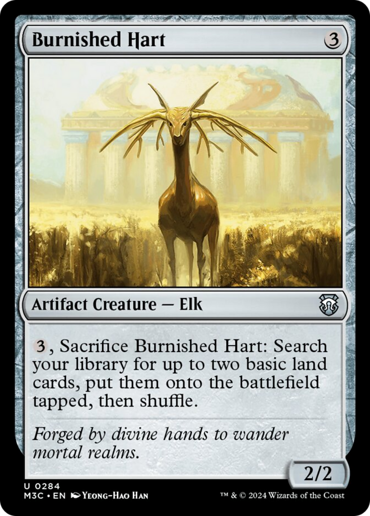 Burnished Hart (Ripple Foil) [Modern Horizons 3 Commander] | Eastridge Sports Cards & Games