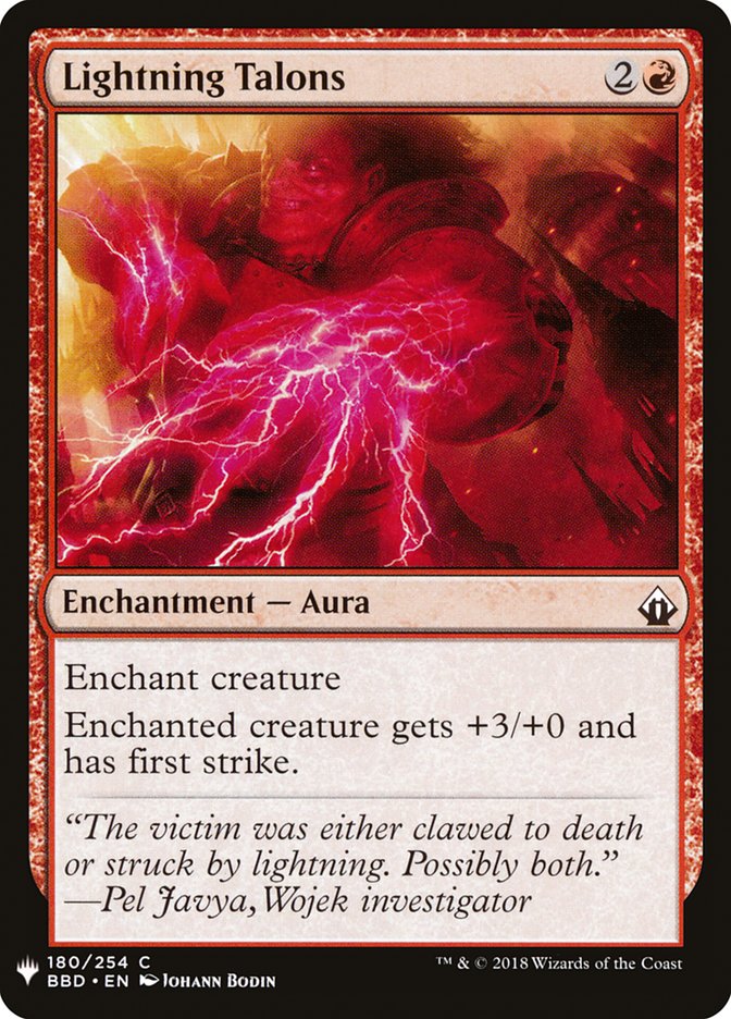 Lightning Talons [Mystery Booster] | Eastridge Sports Cards & Games