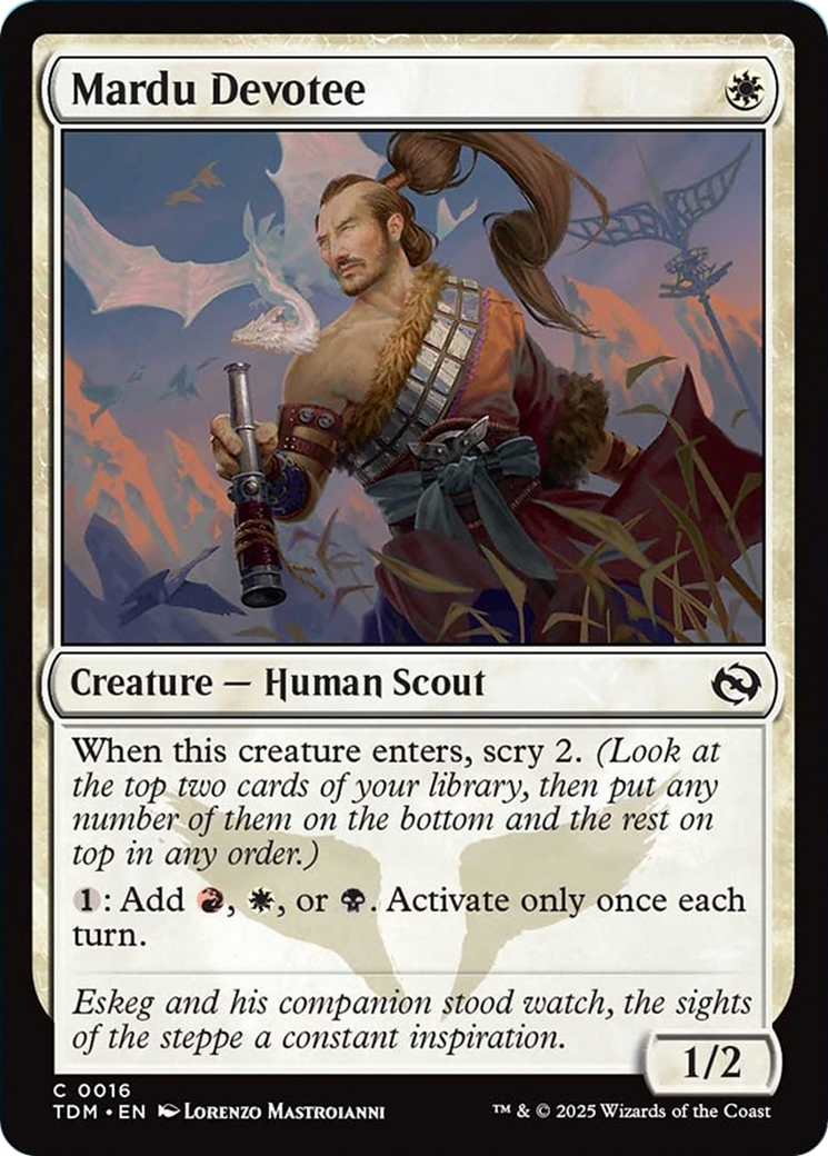 Mardu Devotee [Tarkir: Dragonstorm] | Eastridge Sports Cards & Games