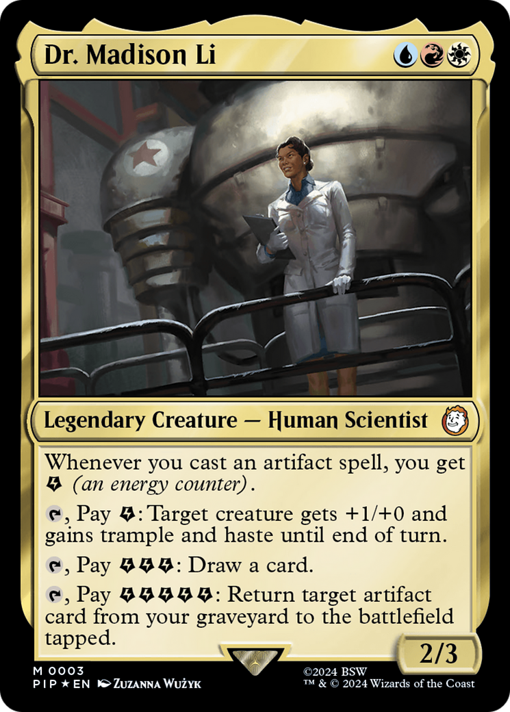 Dr. Madison Li [Fallout] | Eastridge Sports Cards & Games