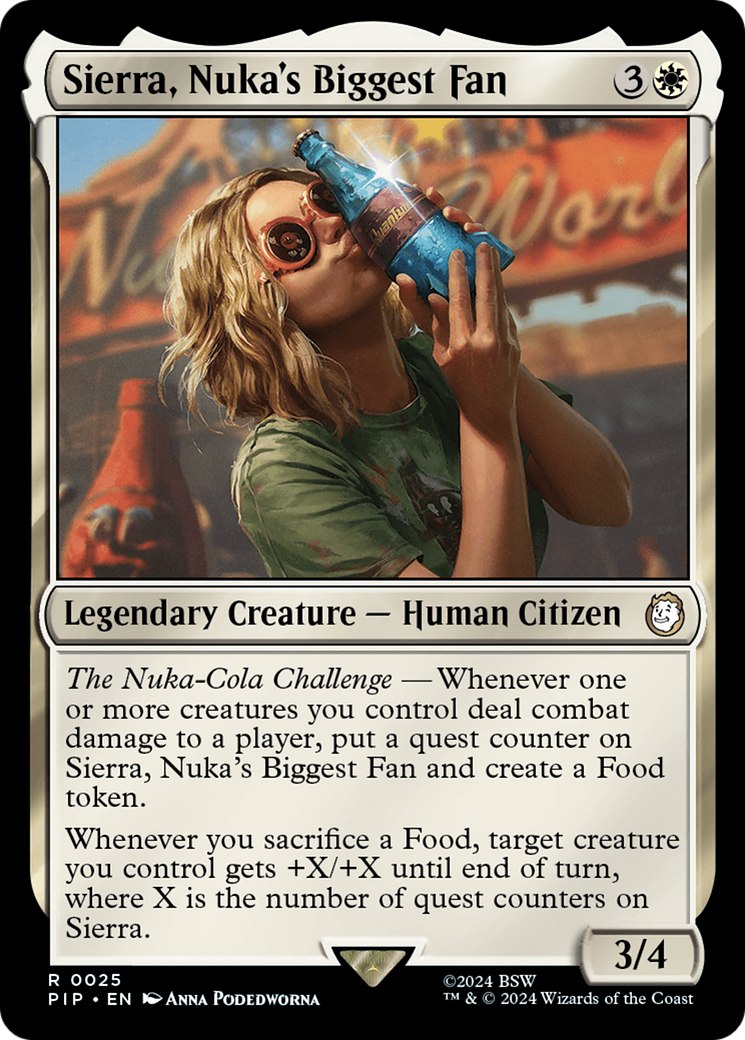 Sierra, Nuka's Biggest Fan [Fallout] | Eastridge Sports Cards & Games