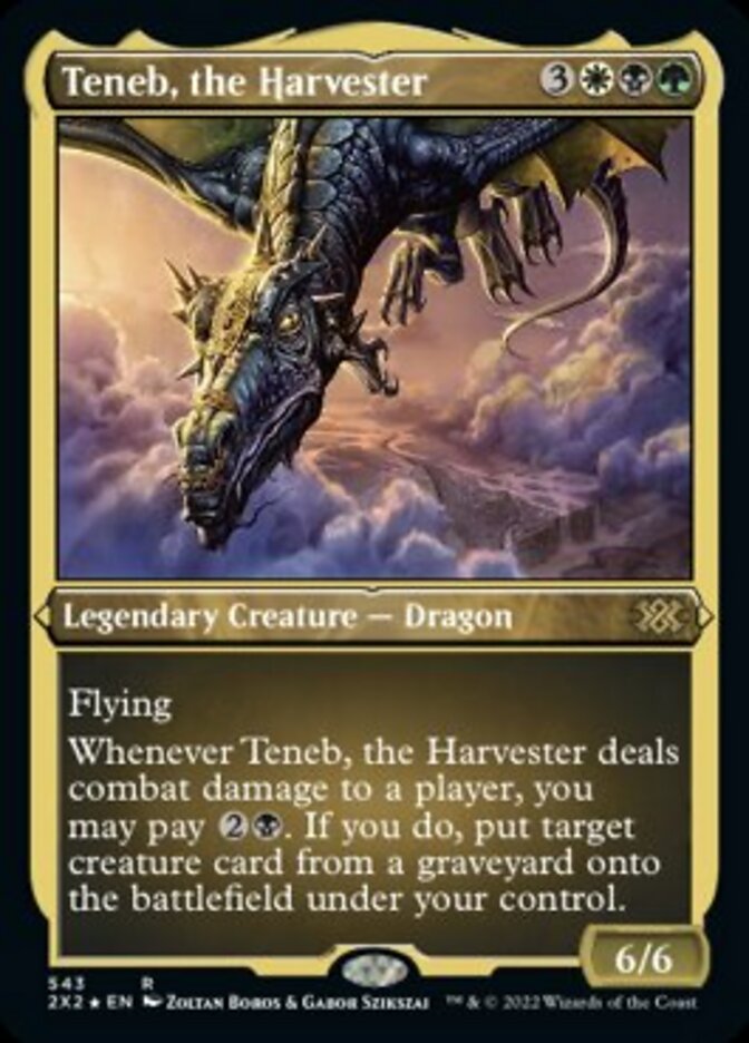 Teneb, the Harvester (Foil Etched) [Double Masters 2022] | Eastridge Sports Cards & Games