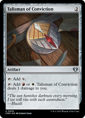 Talisman of Conviction [Commander Masters] | Eastridge Sports Cards & Games