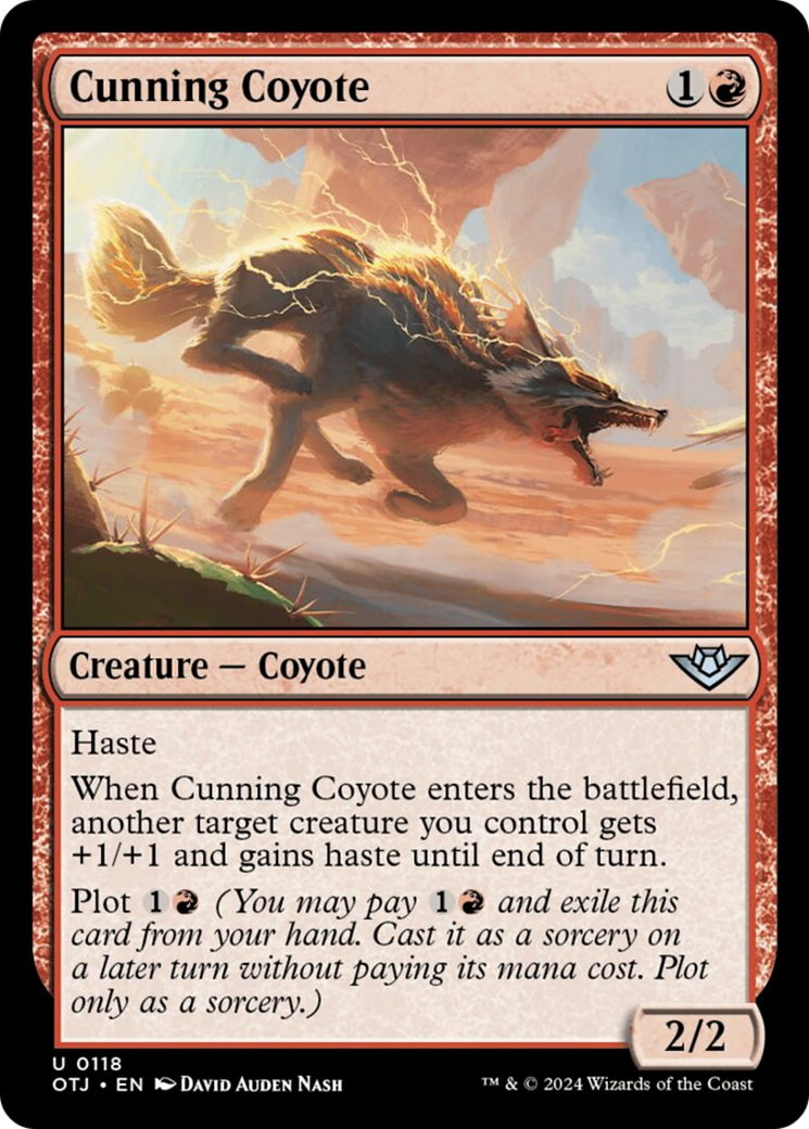 Cunning Coyote [Outlaws of Thunder Junction] | Eastridge Sports Cards & Games