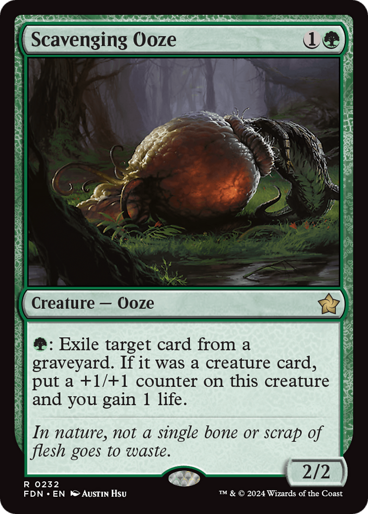 Scavenging Ooze [Foundations] | Eastridge Sports Cards & Games