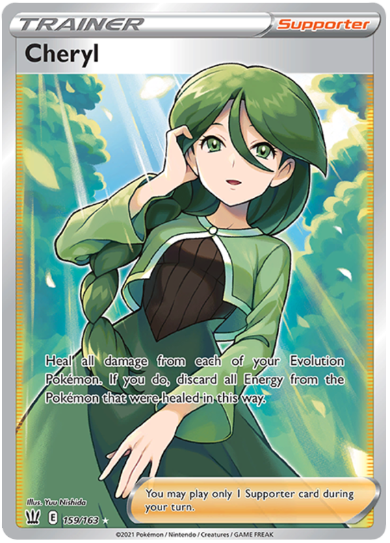 Cheryl (159/163) [Sword & Shield: Battle Styles] | Eastridge Sports Cards & Games