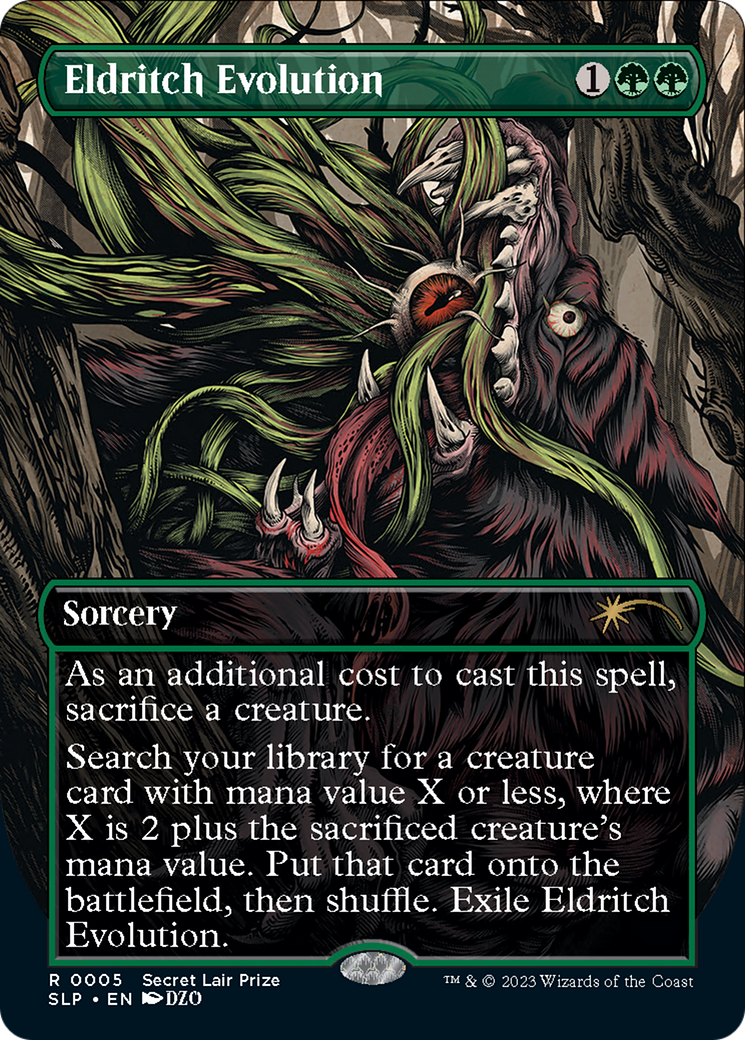 Eldritch Evolution (Borderless) [Secret Lair Showdown] | Eastridge Sports Cards & Games