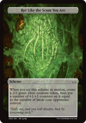 Rot Like the Scum You Are (Full Art) [Duskmourn: Archenemy] | Eastridge Sports Cards & Games