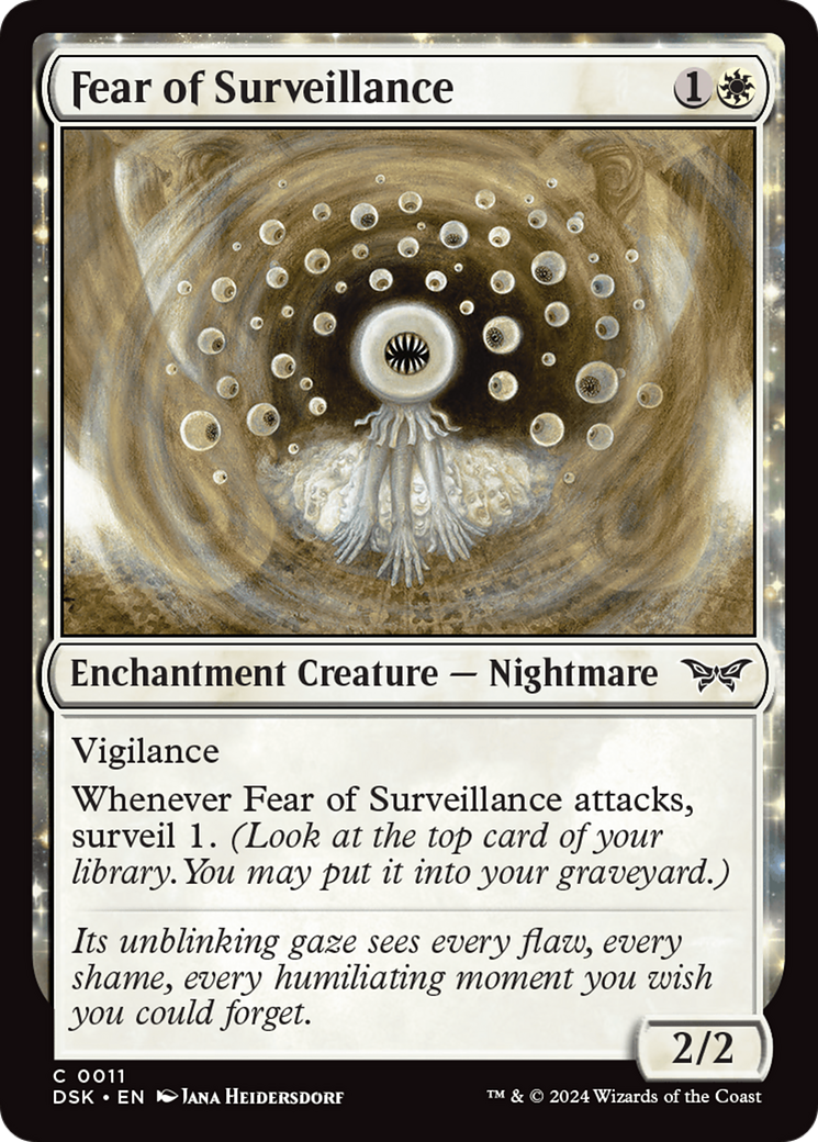 Fear of Surveillance [Duskmourn: House of Horror] | Eastridge Sports Cards & Games