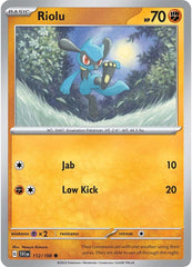 Riolu (112/198) [Scarlet & Violet: Base Set] | Eastridge Sports Cards & Games