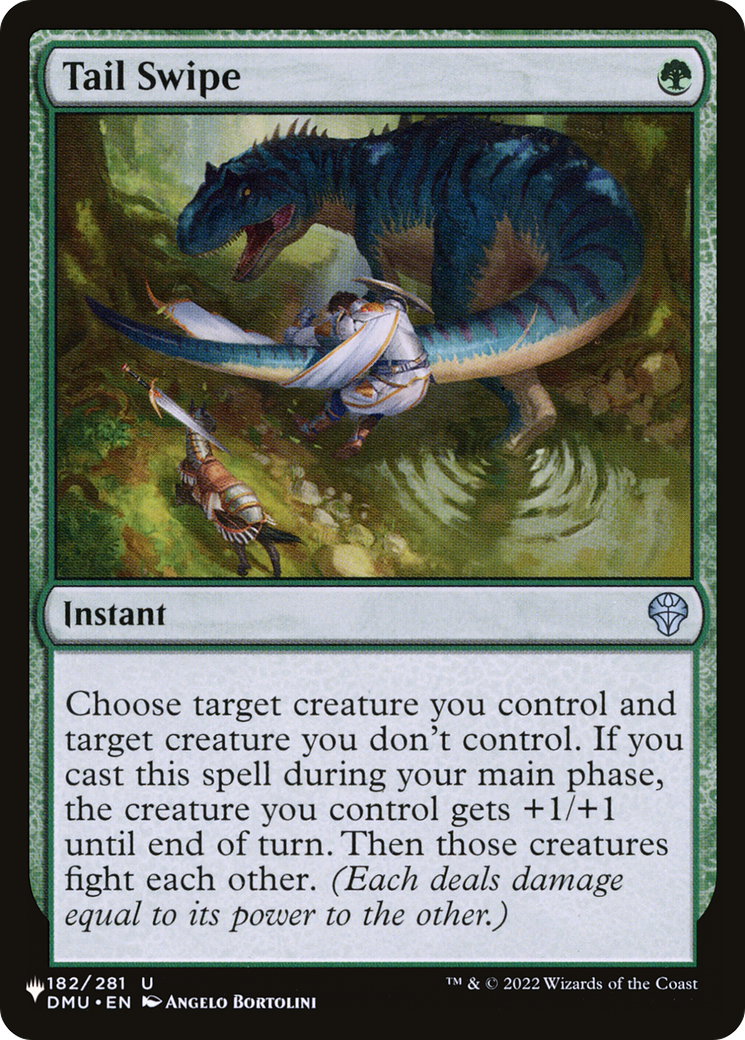 Tail Swipe [The List] | Eastridge Sports Cards & Games