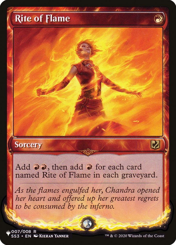 Rite of Flame [The List] | Eastridge Sports Cards & Games