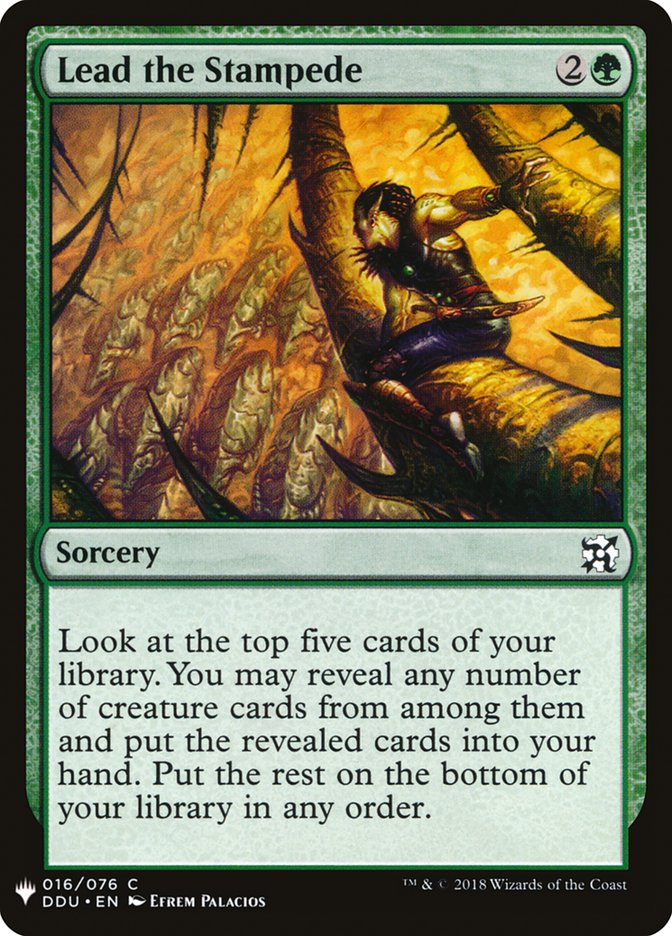 Lead the Stampede [Mystery Booster] | Eastridge Sports Cards & Games