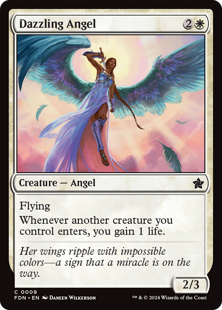 Dazzling Angel [Foundations] | Eastridge Sports Cards & Games