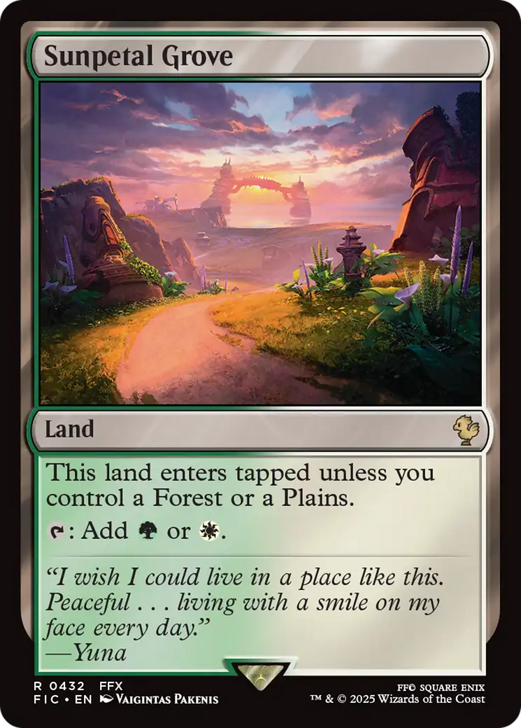 Sunpetal Grove [FINAL FANTASY Commander] | Eastridge Sports Cards & Games