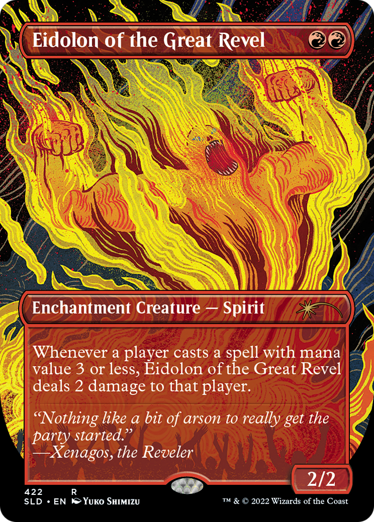 Eidolon of the Great Revel (Borderless) [Secret Lair Drop Series] | Eastridge Sports Cards & Games