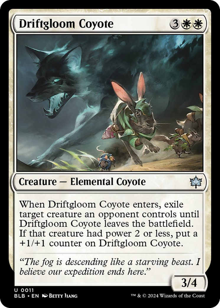 Driftgloom Coyote [Bloomburrow] | Eastridge Sports Cards & Games